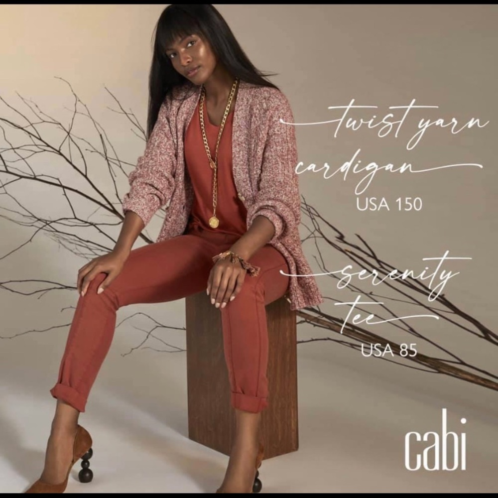 Cabi 4195 Serenity Tee.  Small. Fall 2021